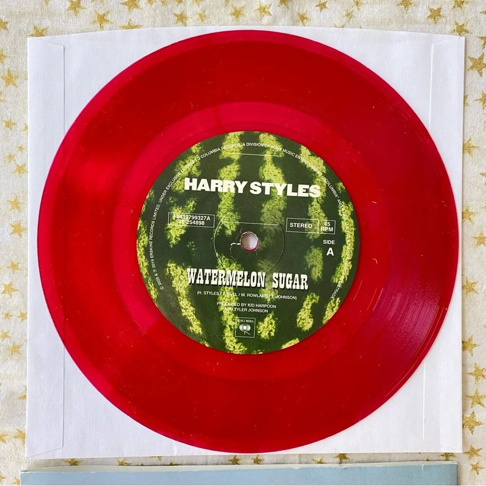 HARRY STYLES Watermelon
Sugar. 7" Vinyl Single. Red Limited Edition
RARE - Picture 3 of 13